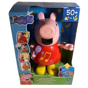 Peppa Pig Talking & Singing Musical Toy With 50+ Songs & Phrases Kid-Powered Fun
